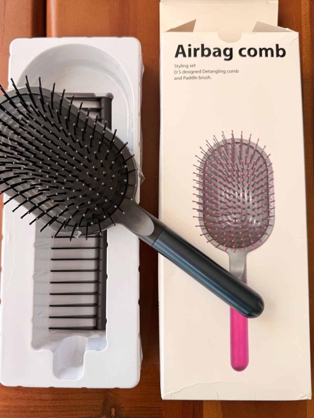 Dyson-Inspired Paddle Brush and Detangling Hair Comb